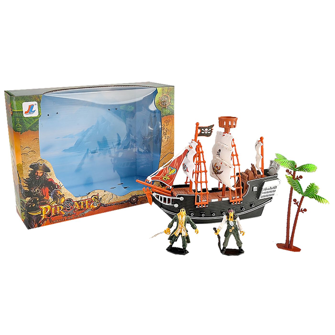 ΠΕΙΡΑΤΙΚΟ ΚΑΡΑΒΙ ΜΙΚΡΟ & ΠΕΙΡΑΤΕΣ 29x23x10cm ToyMarkt 913258