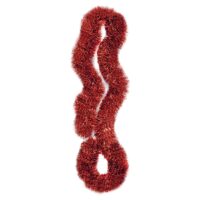 ΓΙΡΛΑΝΤΑ ΚΛΑΣΣΙΚΗ TINSEL Φ:11cm/Y:2m Xmasfest 1131020  κοκκινο