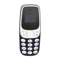 EZRA MC01 Mini Κινητό Bluetooth με Υποδοχή Κάρτας Sim & MicroSD card Μπλε