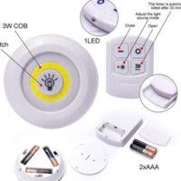 LED ΦΩΤΙΣΜΟΣ 3W COB ΓΙΑ ΝΤΟΥΛΑΠΕΣ ΜΕ ΤΗΛΕΚΟΝΤΡΟΛ 1 ΤΕΜ.