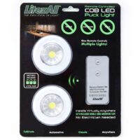 COB LED Puck 2-Pack Lights Set with Remote Control OEM