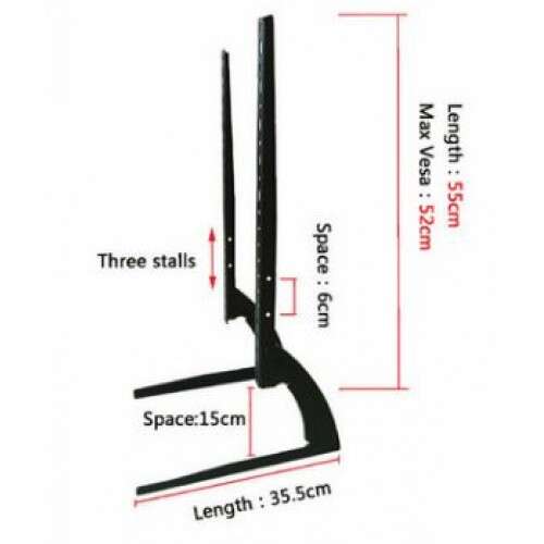 BRACKET TV Stand Επιτραπέζια Βάση Τηλεόρασης Μέγιστο βάρος στήριξης 35kg - Image 2
