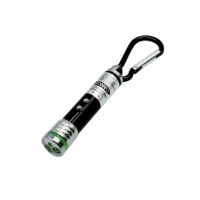LED Mini Φακός – Μπρελόκ – Laser BL-1001 Μαύρο
