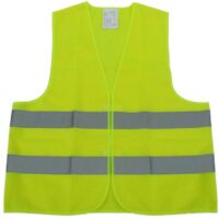 Carsun Γιλέκο Εργασίας με Ανακλαστικές Ταινίες Κίτρινο XXL LA-118