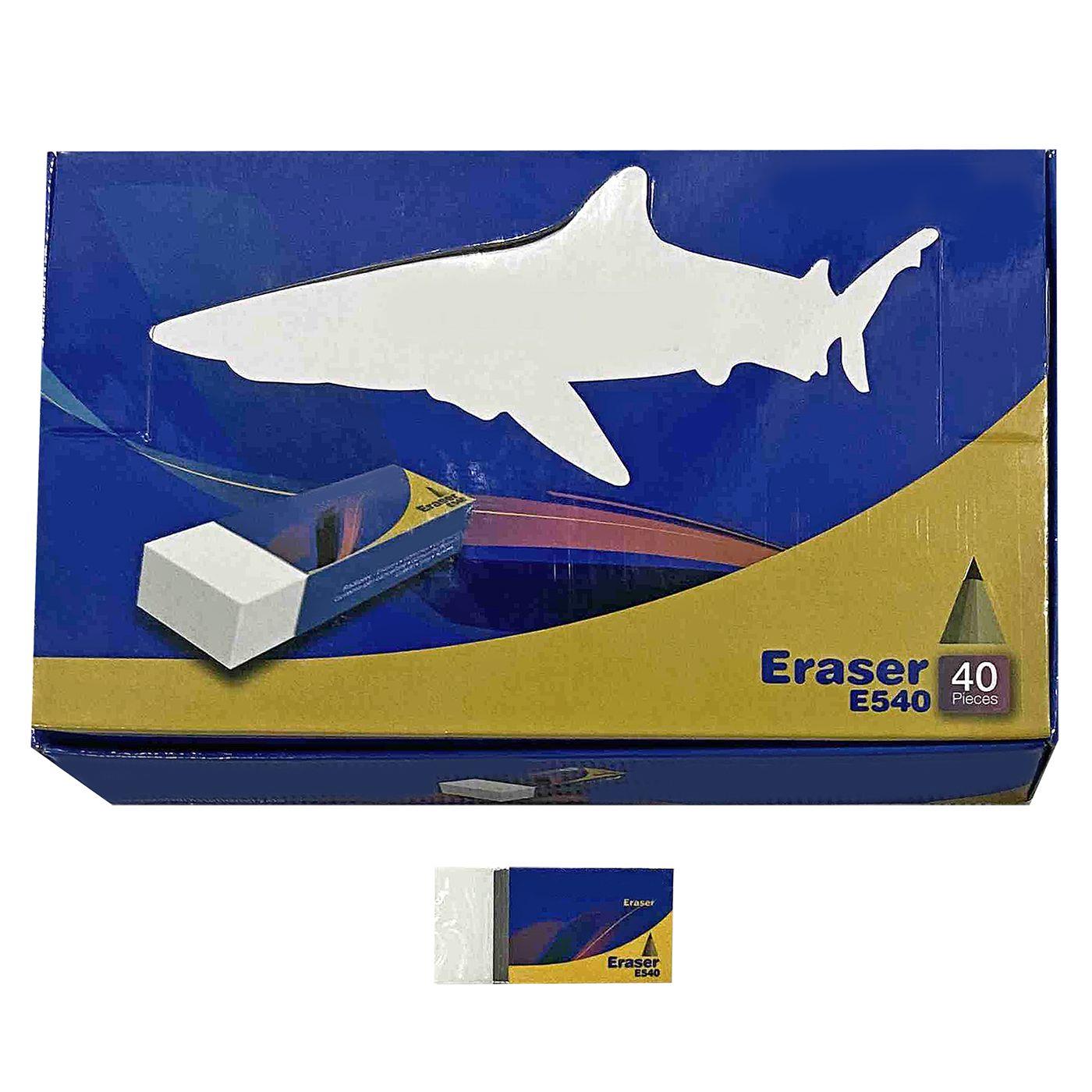 ΓΟΜΑ ΛΕΥΚΗ ΣΕΤ=40ΤΕΜ 3,3x1,5cm Justnote 703183
