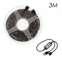 Αδιάβροχη Led Ταινία USB 5V 3m με Bluetooth RGB IP65 RZ-0004
