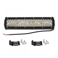 LED Αδιάβροχη Μπάρα Αλουμινίου 12V-24V 30cm 240W 76 SMD IP68 19200LM 6000K OYQP-0033