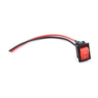 Διακόπτης On - Off με Καλώδιο 12V - 24V XM-06 Κόκκινο