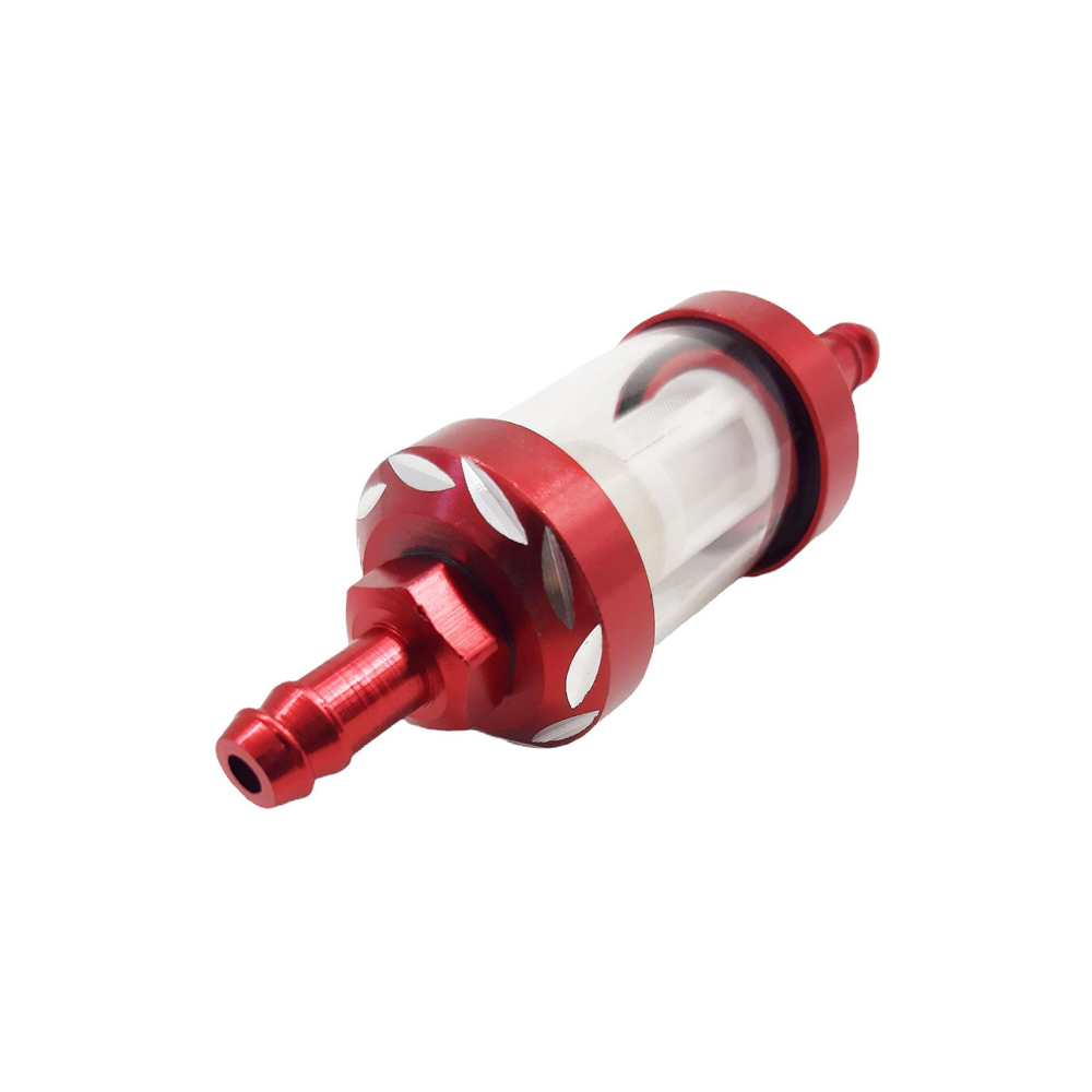 Ανταλλακτικό Φίλτρο Βενζίνης Μηχανής 6mm XM-W13137-7-1 Κόκκινο