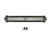 LED Αδιάβροχο Προβολάκι - Μπάρα Αλουμινίου 12V-24V 18cm 54W 18 SMD IP68 4320LM 6000K OYQP-0049