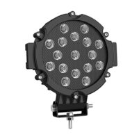LED Αδιάβροχος Προβολέας Αλουμινίου 12V-24V 18cm 51W 17 SMD IP67 4080LM OYQP-0075