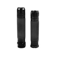 Σετ Χειρολαβές Μοτοσυκλέτας Αλουμινίου 22mm AK-B2003-2 Μαύρο
