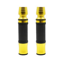 Σετ Χειρολαβές Μοτοσυκλέτας Αλουμινίου 22mm HW-0079 Χρυσό