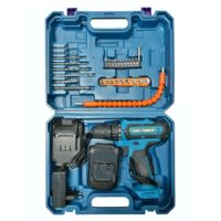 Δραπανοκατσάβιδο Μπαταρίας 2 x 24V 5.0AH με Τρυπάνια-Μύτες και Καρυδάκια σε Βαλίτσα AXU-PLI-14S