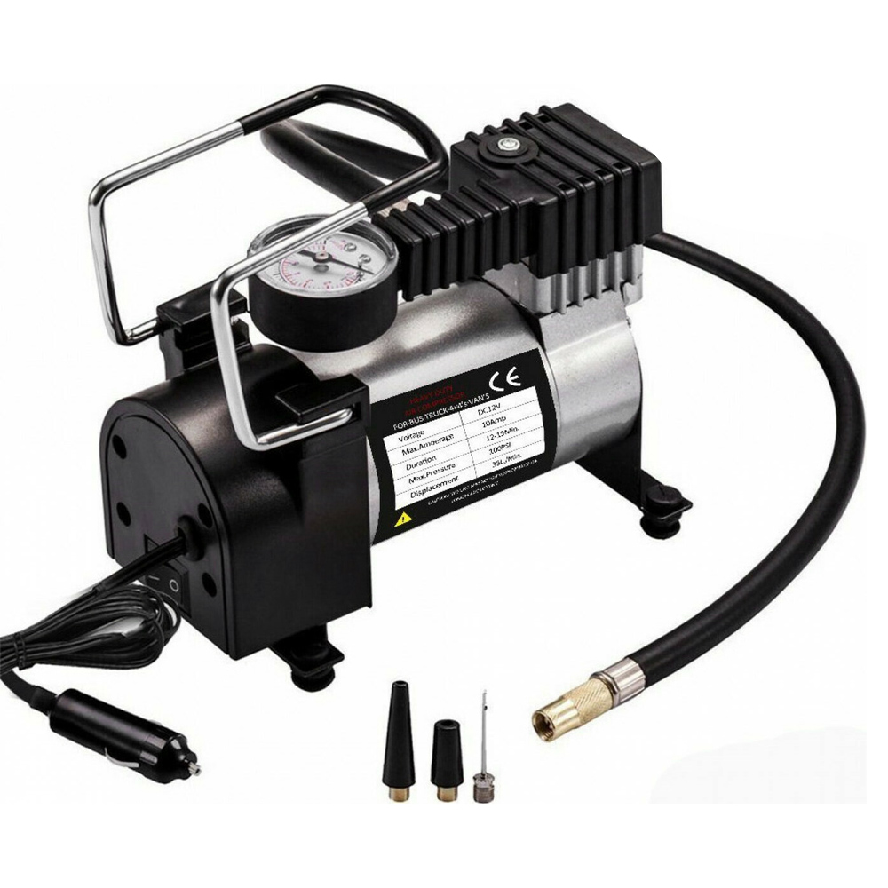 Τρόμπα Αυτοκινήτου για Λάστιχα 12V 120W 140PSI με Διακόπτη 965KB