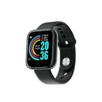Smartwatch με Παλμογράφο και Απάντηση Κλήσεων - Μηνυμάτων Y68 Μαύρο