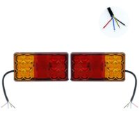 Πίσω Φανάρια Φορτηγού 12V - 24V 16SMD Σετ 2τμχ SY-HWD0154B