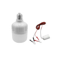 Λάμπα Εργασίας LED Ε27 18W 12V 6500K 800LM με Κροκοδειλάκια και Ντουί OEM