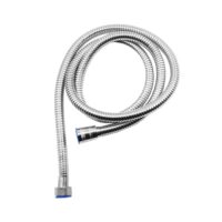 Σπιράλ Ντουζ Inox 140cm Ασημί