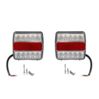 Σετ LED Αδιάβροχα Φώτα Τρέιλερ 12V με Βίδες 2τμχ