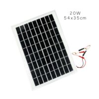 Πολυκρυσταλλικό Φωτοβολταϊκό Πάνελ 20W 12V - 17.49V