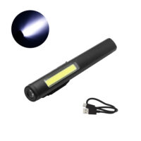 LED Επαναφορτιζόμενος Φακός - Φωτιστικό με 2 Λειτουργίες Φωτισμού και Μαγνήτη YD2302 Μαύρος