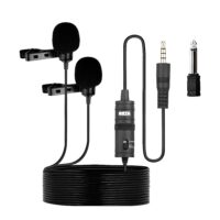 Σετ Πυκνωτικό Μικρόφωνο Jack 3.5mm Πέτου για Κάμερα και Κινητό 2 τμχ Boya BY-M1DM
