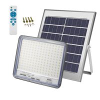 Led Αδιάβροχος Ηλιακός Προβολέας 800W 28800LM με Πάνελ και Τηλεχειριστήριο Jortan JT-BS800W
