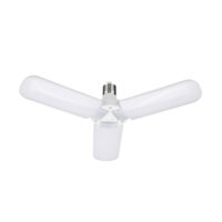 LED Λάμπα Πτυσσόμενη 45W με 3 Πτερύγια E27 Ψυχρό Λευκό 220V 3000LM RZ-0049