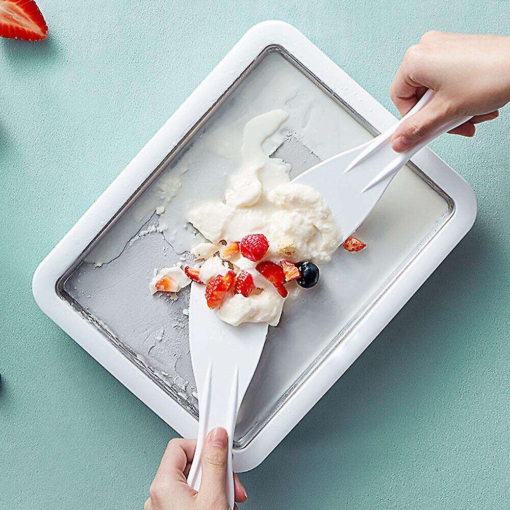 Παγωτομηχανή από Μέταλλο για Ice Roll Instant Ice Cream Maker