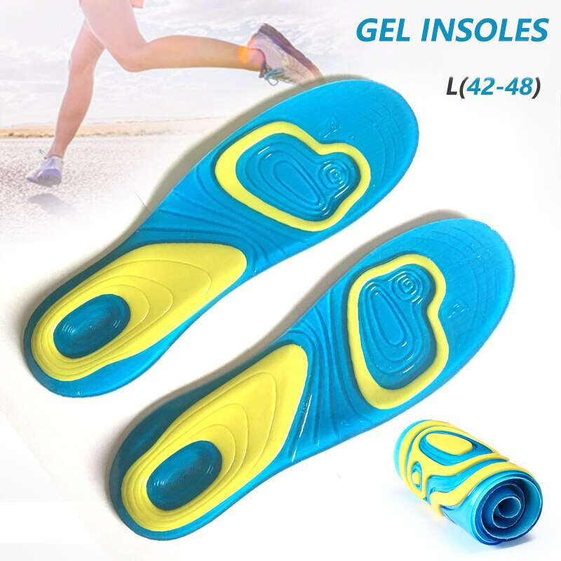Ανατομικοί Πάτοι Παπουτσιών Active Gel από Σιλικόνη 42-48