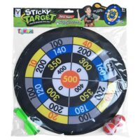 ΣΤΟΧΟΣ 36cm ΜΕ ΜΠΑΛΕΣ & ΒΕΛΗ ΣΕ ΣΑΚΟΥΛΑ 37x45x4cm ToyMarkt 913407
