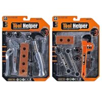 ΕΡΓΑΛΕΙΑ 8 ΤΕΜ ΜΙΚΡΗ ΚΑΡΤΕΛΑ 21x31cm ToyMarkt 913452
