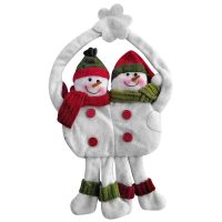 ΣΤΟΛΙΔΙ ΚΡΕΜΑΣΤΟ ΧΙΟΝΑΝΘΡΩΠΟΙ 25x15cm Xmasfest 1133432