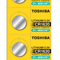 Toshiba CR1620 (blister 5 pcs) - CR1620 PW BP-5N