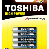 Toshiba High Power AAA (blister 4 pcs) - LR03GCP BP-4