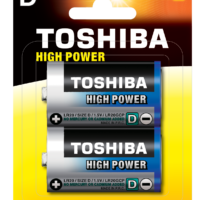 Toshiba High Power D (blister 2 pcs) - LR20GCP BP-2