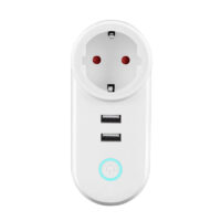 TUYA Έξυπνη υποδοχή Wi-Fi με διπλή θύρα USB