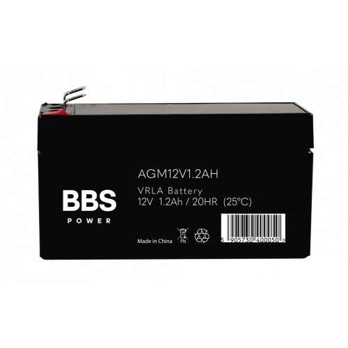 BBS Power AGM battery 12V 1.2Ah