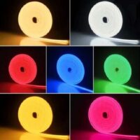Εύκαμπτη Ταινία LED neon 5m HW-0207 Κίτρινο/Λευκό/Ροζ/Πράσινο/Μπλε