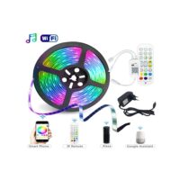 Smart Ταινία LED RGB με εφαρμογή και τηλεχειρισμό 5 Μέτρα rixme 5050 RZ-137