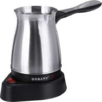 Ηλεκτρικό Mπρίκι Inox 600W, 500ml SOKANY SK-214