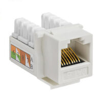 KEYSTONE JACK CAT6 UTP 90 degree