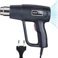 Πιστόλι Θερμού Αέρα 650℃ 2000w HL18668-197 Μαύρο