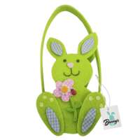 ΚΑΛΑΘΙ ΛΑΓΟΣ ΤΣΟΧΙΝΟ ΜΕ ΧΕΡΟΥΛΙ 10x21x6,5cm 21x10x6,5cm Bunny's 931494