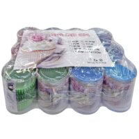 CUP CAKE ΦΟΡΜΑΚΙΑ ΠΑΚ=100 ΤΕΜ  ø8cm Homie 1011076 12τμχ