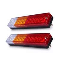 LED Αδιάβροχα Φώτα Τρέιλερ 12V με Βίδες 2τμχ SQ-0011