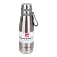 Μπουκάλι Θερμός με Ιμάντα Μεταφοράς 1200ml Ασημί