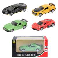 DIE CAST PULL BACK 1:60 ΣΟΥΠΕΡ ΚΑΡ 12x6x5cm ToyMarkt 902316