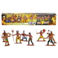 8 ΙΝΔΙΑΝΟΙ ΣΕ ΜΑΚΡΟΣΤΕΝΟ ΚΟΥΤΙ 39x8x3cm ToyMarkt 913270